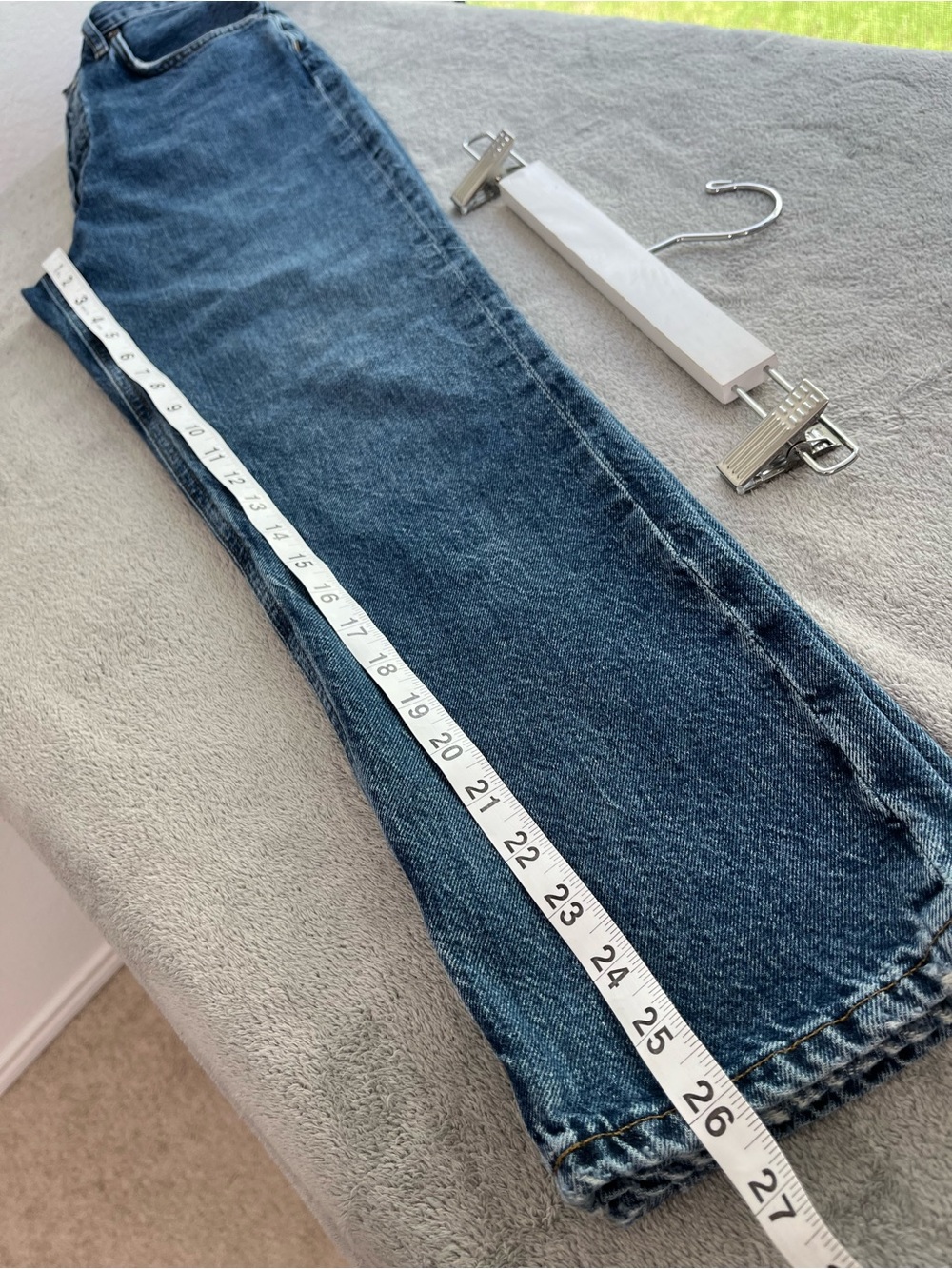 AGOLDE Riley Crop Straight High Rise In Control size 25 - Picture 6 of 7